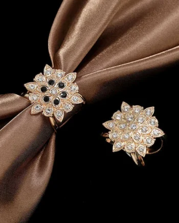 Luxury Magnet Brooch Round Magnetic Pin